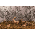 Autumn Polyresin Reindeer Figurines Decorations